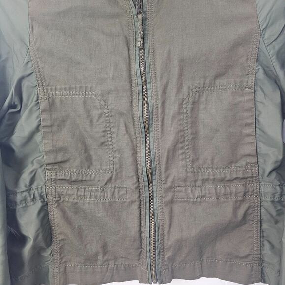 Lucky Brand Clothing Military Style Jacket Army Green Womens Large 06-KH1 - Picture 4 of 10
